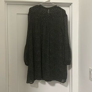 Zara polka dot long sleeve dress!